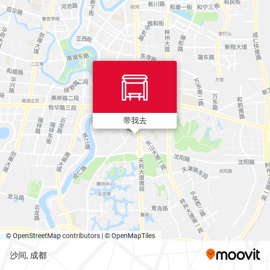 沙间地图