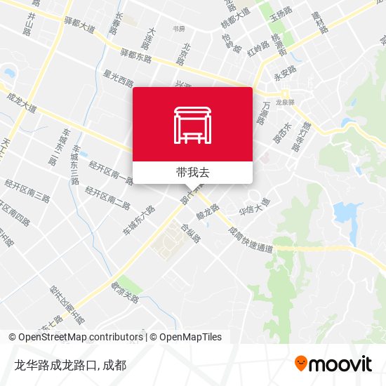 龙华路成龙路口地图