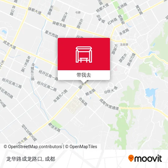 龙华路成龙路口地图