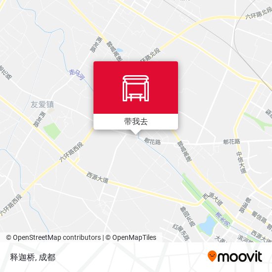 释迦桥地图
