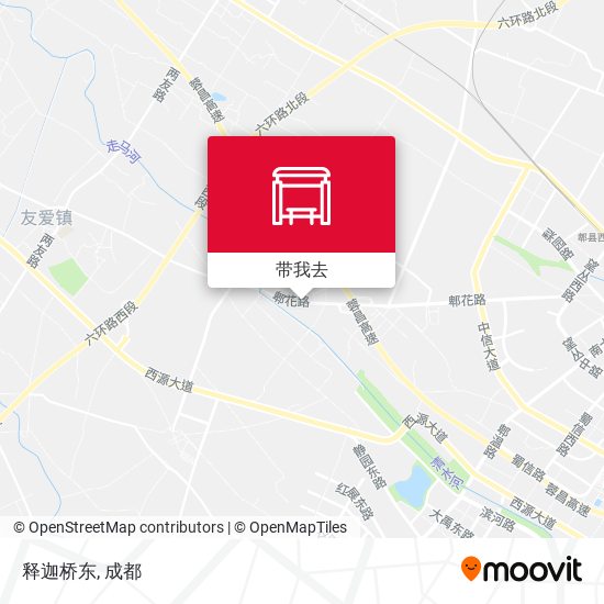释迦桥东地图