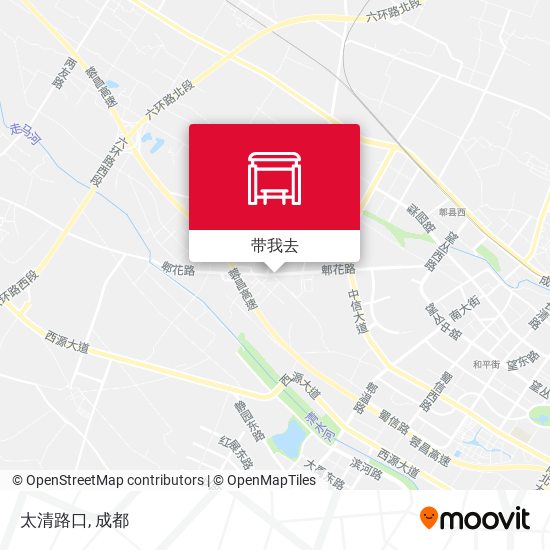 太清路口地图