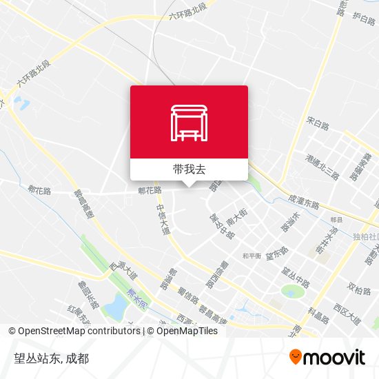 望丛站东地图