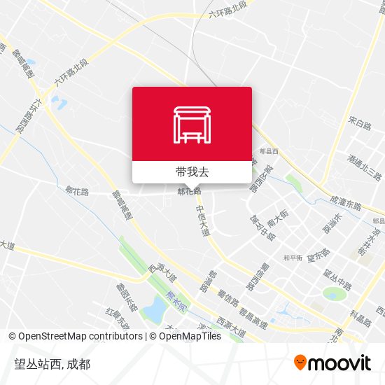 望丛站西地图