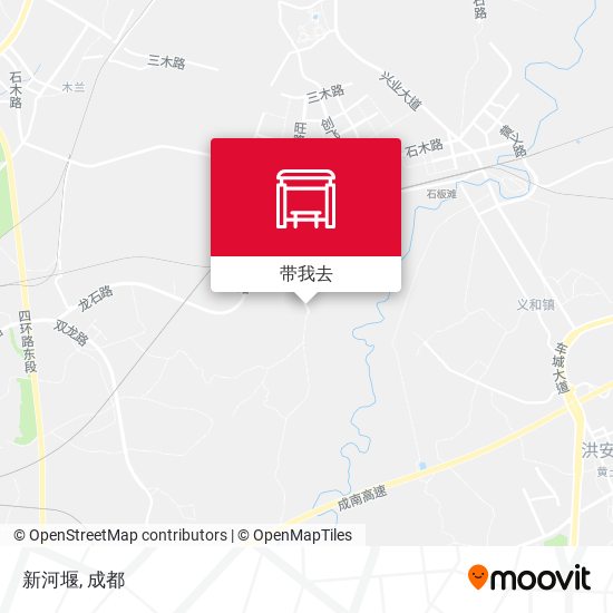 新河堰地图