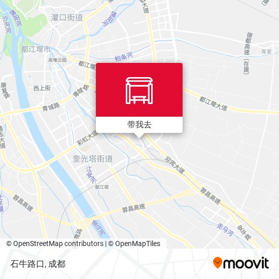 石牛路口地图