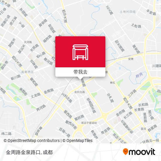 金周路金泉路口地图