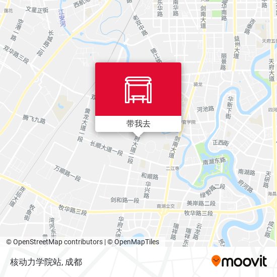 核动力学院站地图