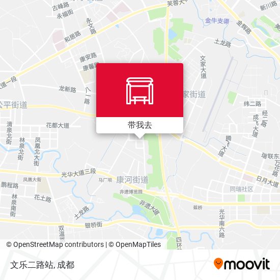 文乐二路站地图