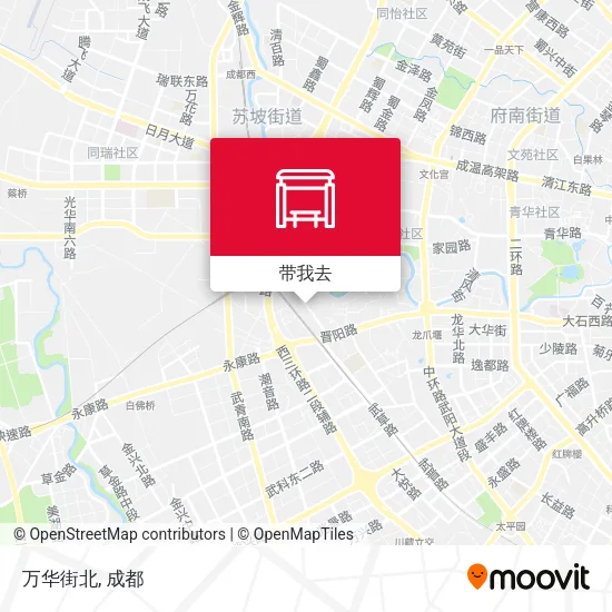 万华街北地图
