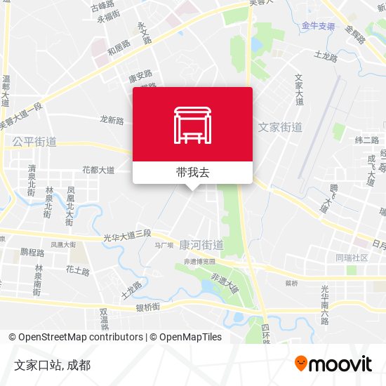 文家口站地图