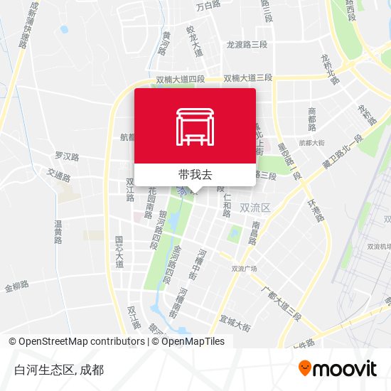 白河生态区地图