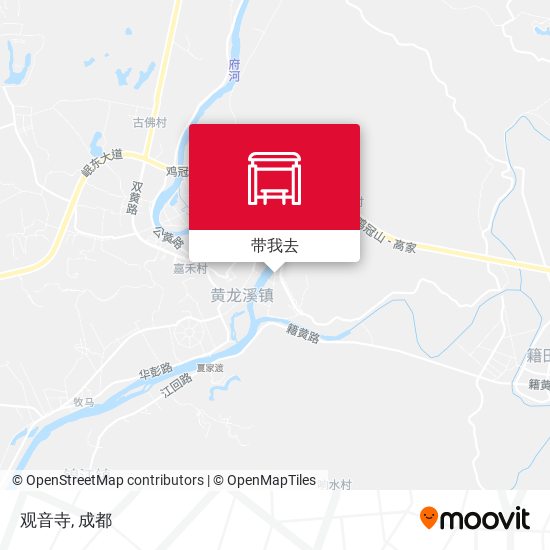 观音寺地图