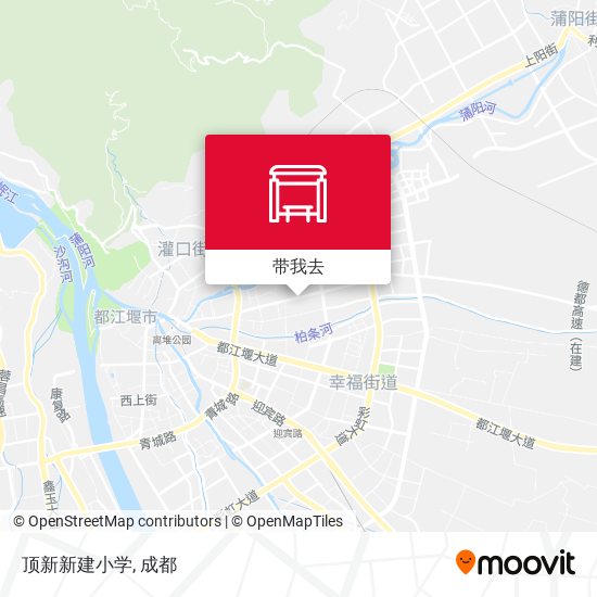顶新新建小学地图