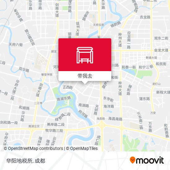 华阳地税所地图