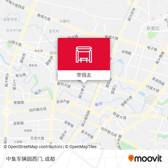 中集车辆园西门地图