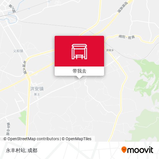 永丰村站地图