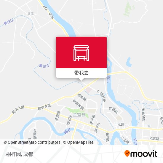桐梓园地图