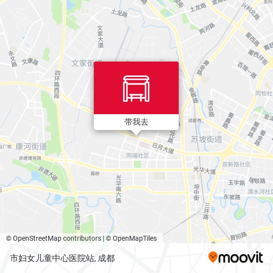 市妇女儿童中心医院站地图