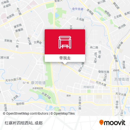红碾村四组西站地图