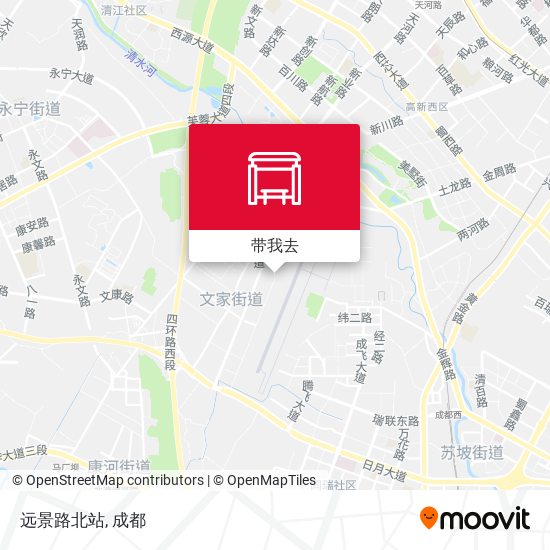 远景路北站地图