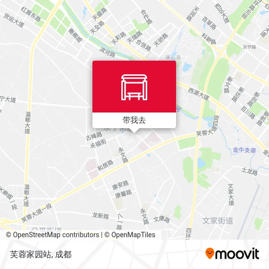 芙蓉家园站地图