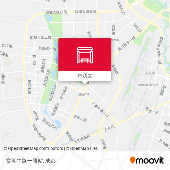 棠湖中路一段站地图