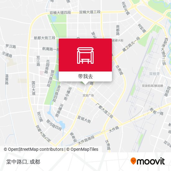 棠中路口地图