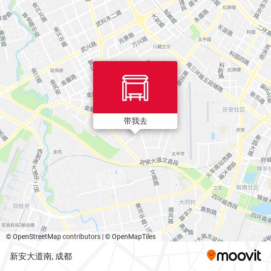 新安大道南地图