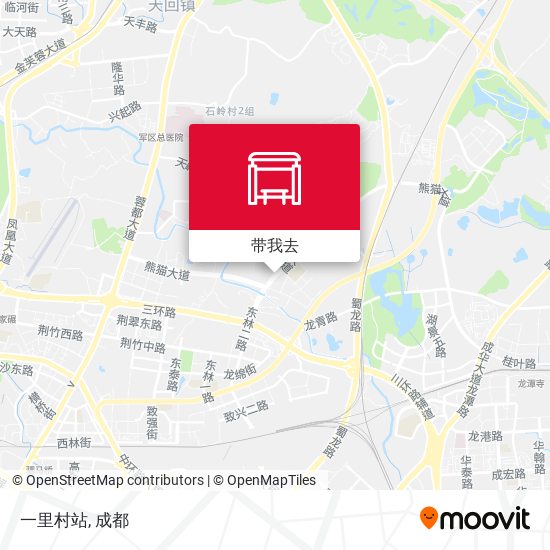 一里村站地图