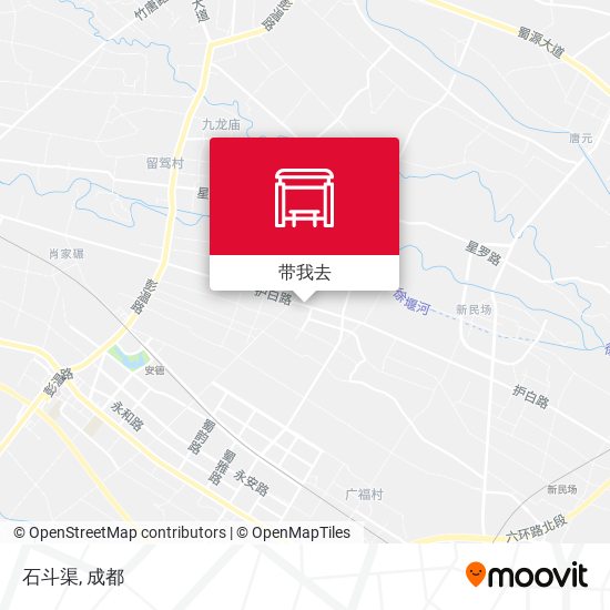 石斗渠地图