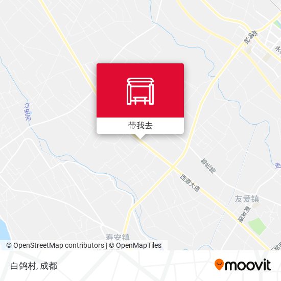 白鸽村地图