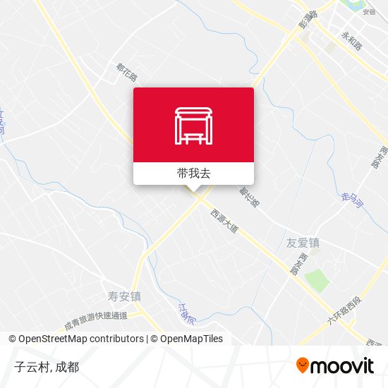 子云村地图