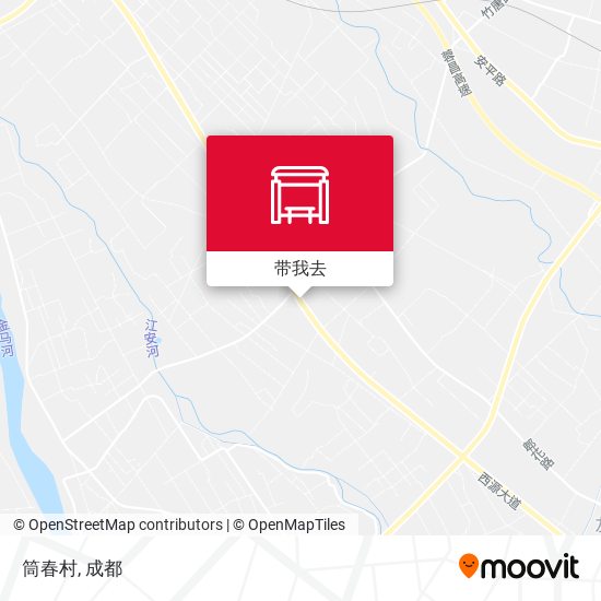 筒春村地图