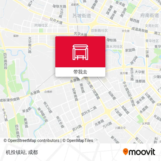 机投镇站地图