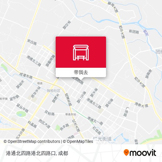 港通北四路港北四路口地图