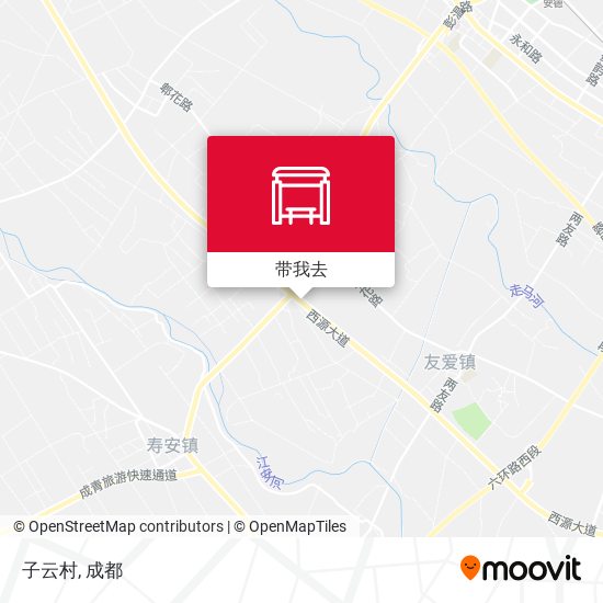 子云村地图