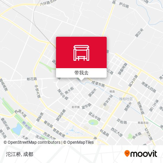 沱江桥地图