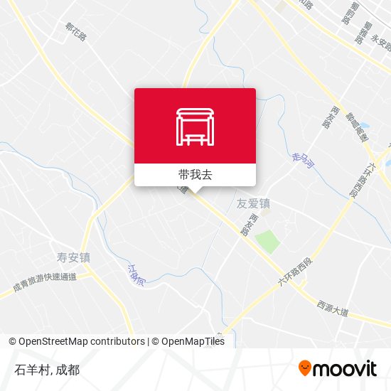 石羊村地图
