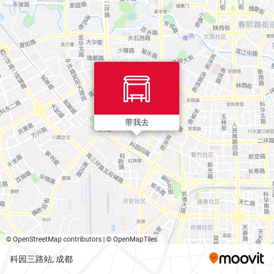 科园三路站地图