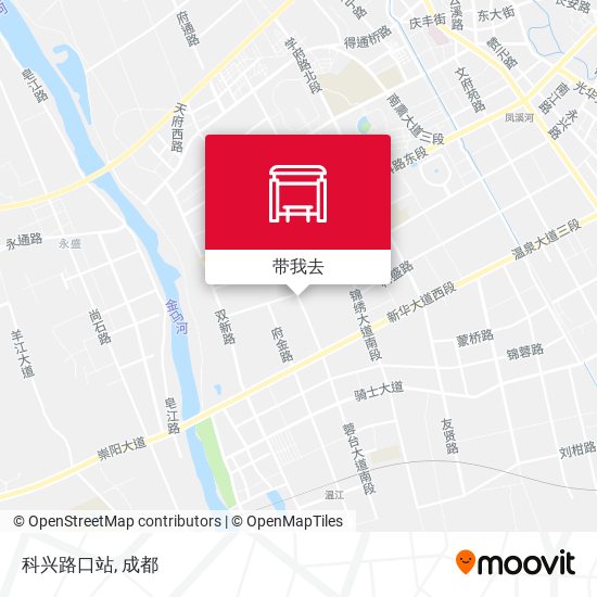 科兴路口站地图