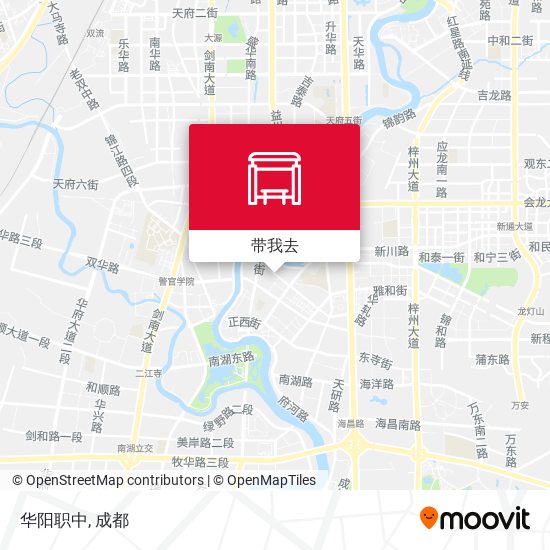 华阳职中地图