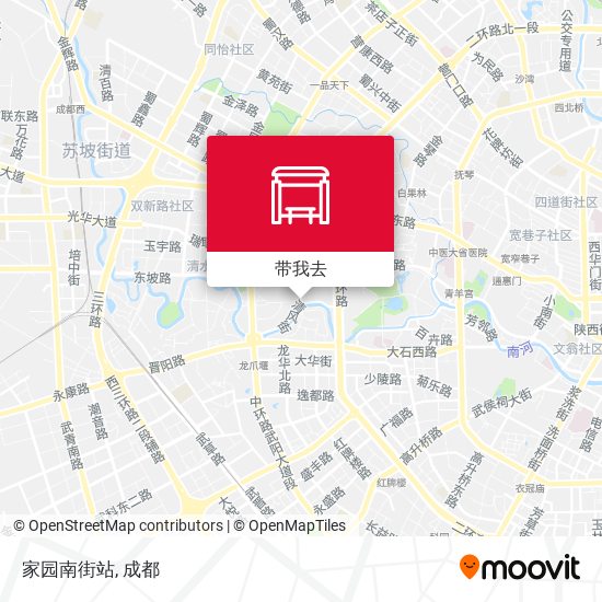 家园南街站地图