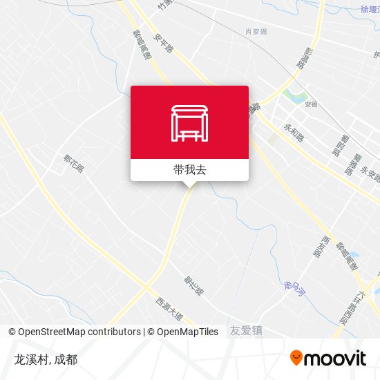 龙溪村地图