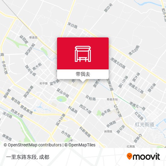 一里东路东段地图