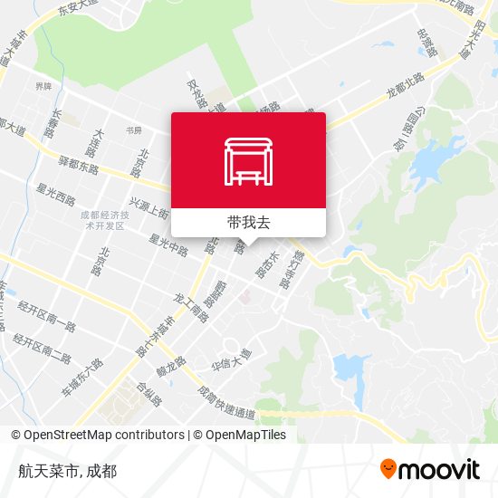航天菜市地图