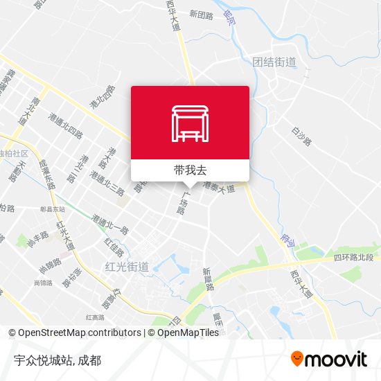 宇众悦城站地图