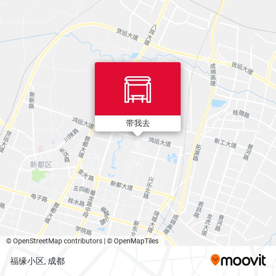 福缘小区地图