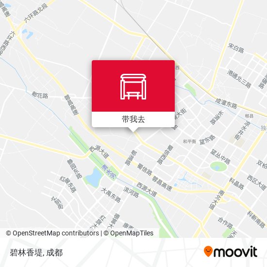 碧林香堤地图