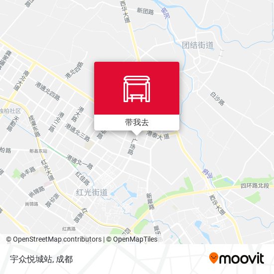 宇众悦城站地图